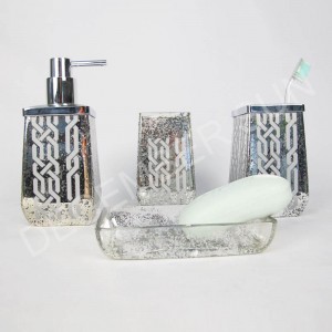 Set distributeur de lotion en verre