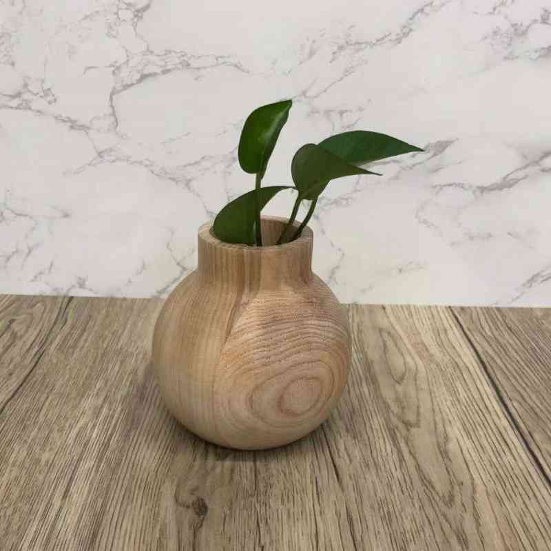 Accueil Décoratif Main Fabriqué Boisnaturel Beau vase